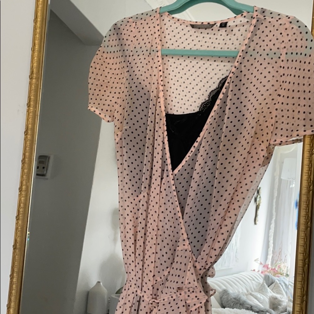 Guess wrap slip dress